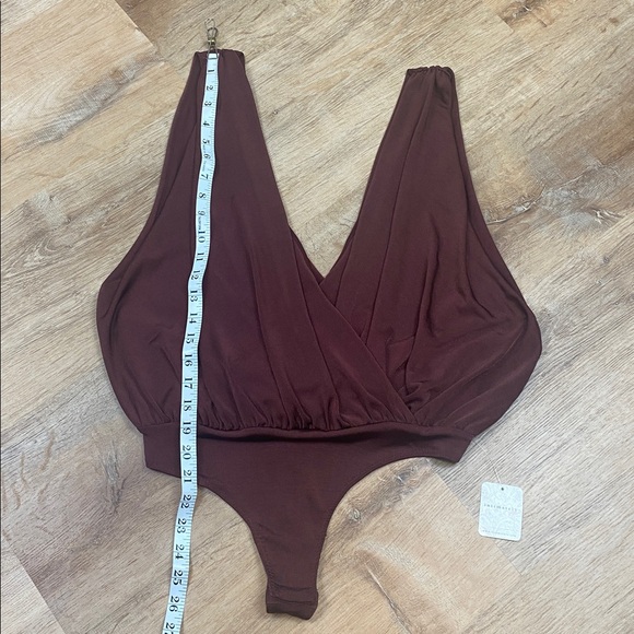 Intimately By Free People NWT Night Owl Nutmeg Brown Size Small Bodysuit - Picture 11 of 12